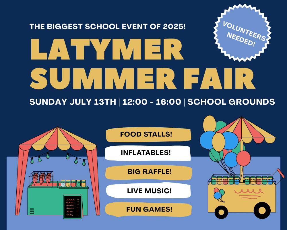 Visual about the LPF Summer Fair on 13th July 2025