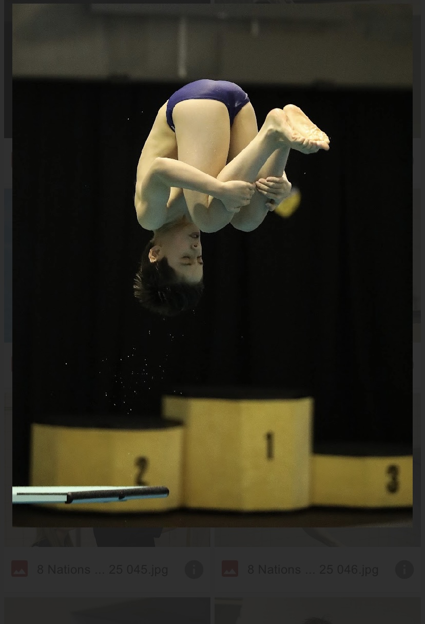 Josh diving