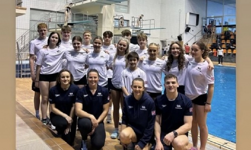 Joshua and the rest of the GB team