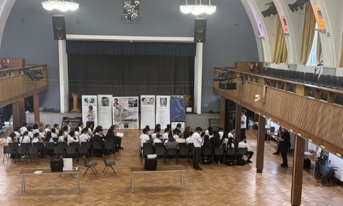 Forensics workshop in the Great Hall