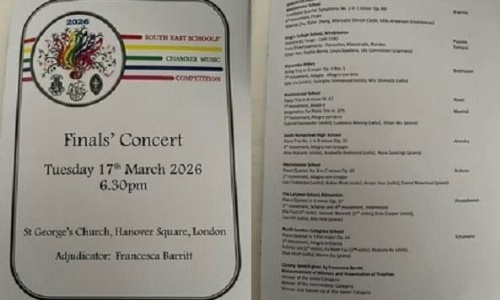 Cover of the music programme