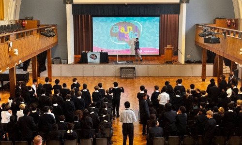 Picture of the workshop in the Great Hall